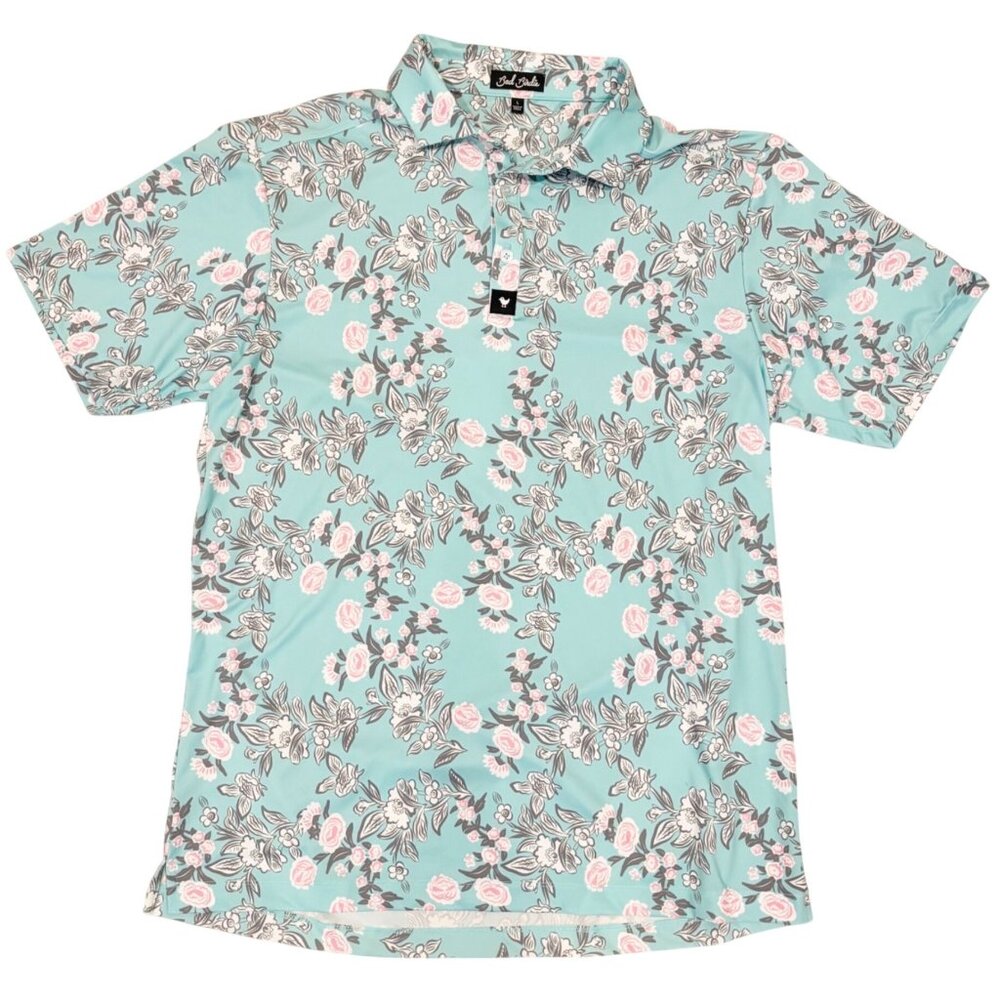 Bad Birdie Men's Polo Golf Shirt Size Large